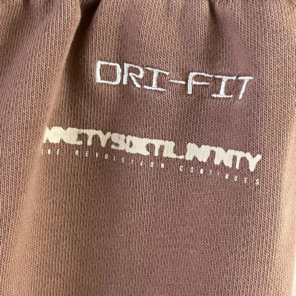 Nike dry fit taupe brown performance jogger pants sporty